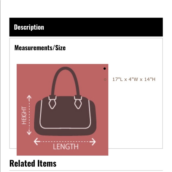 💕Soldout 💕Stunning Faux Leather Tote💕 - Picture 2 of 2